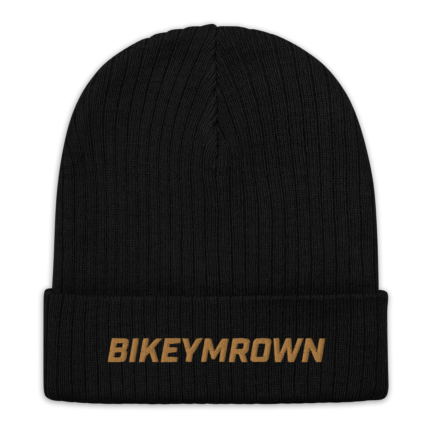 "THE BLUEPRINT" RIBBED KNIT BEANIE