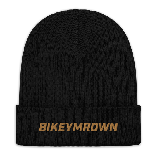 "THE BLUEPRINT" RIBBED KNIT BEANIE