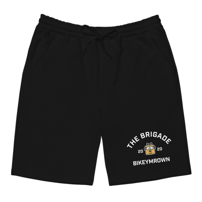 The Brigade Fleece Shorts - Black