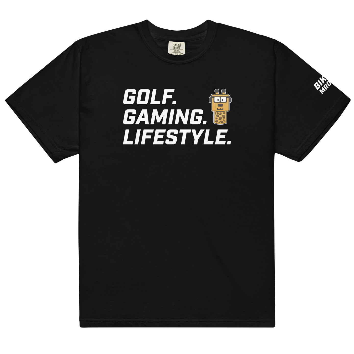 Golf Gaming Lifestyle T-Shirt - Black